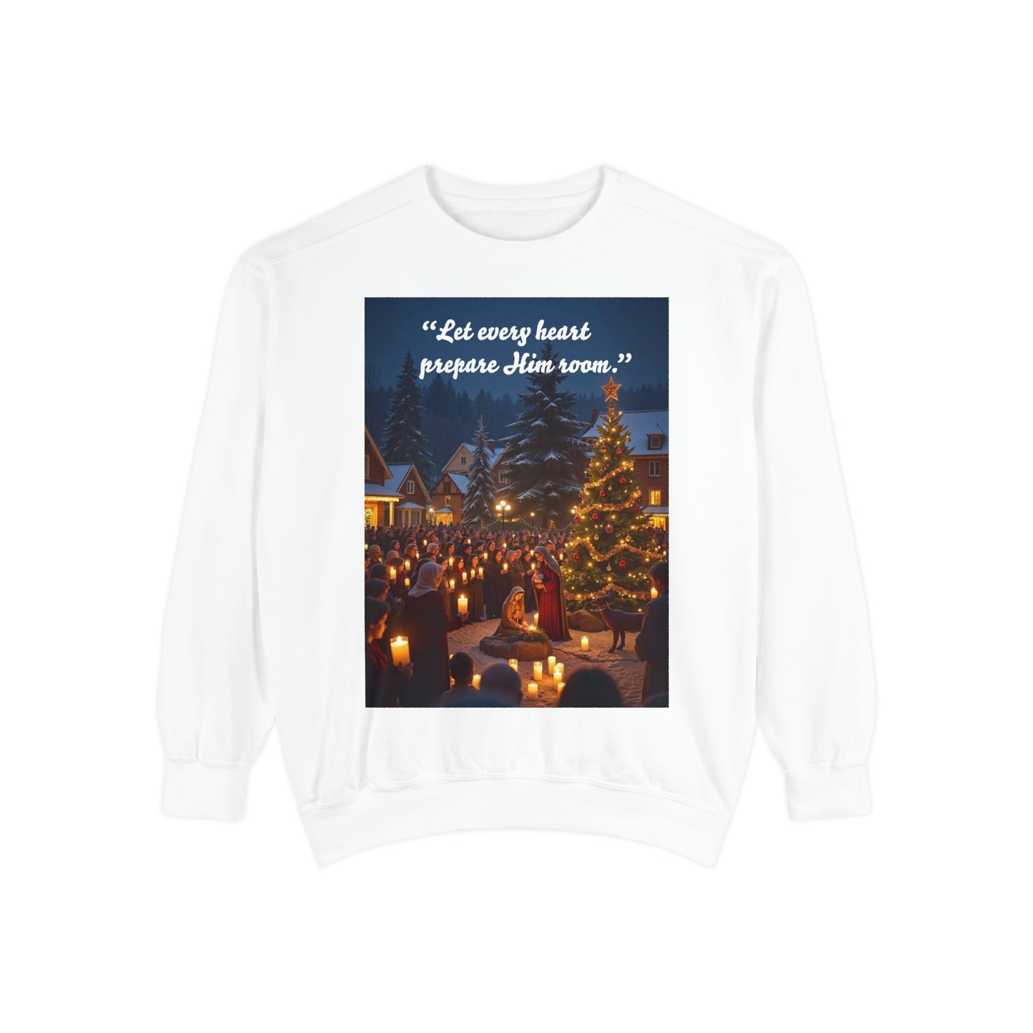 Unisex Garment-Dyed Sweatshirt