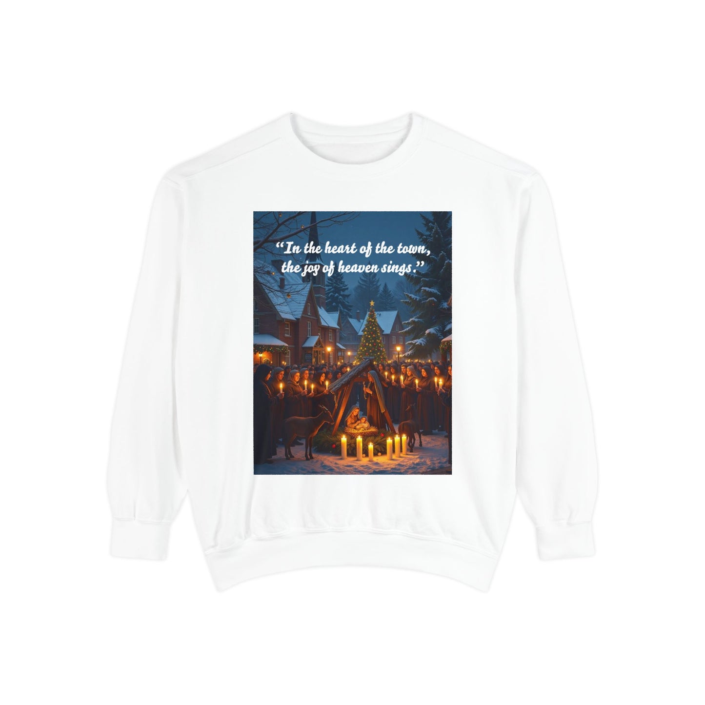 Unisex Garment-Dyed Sweatshirt 101