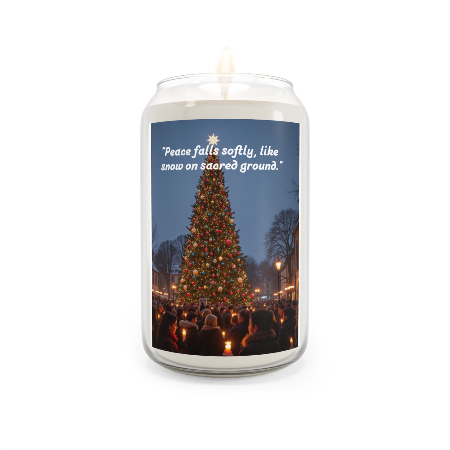 Warm Holiday Scented Candle – Peaceful Atmosphere, Perfect Gift for Christmas, Home Decor, Relaxation, Aromatherapy  151