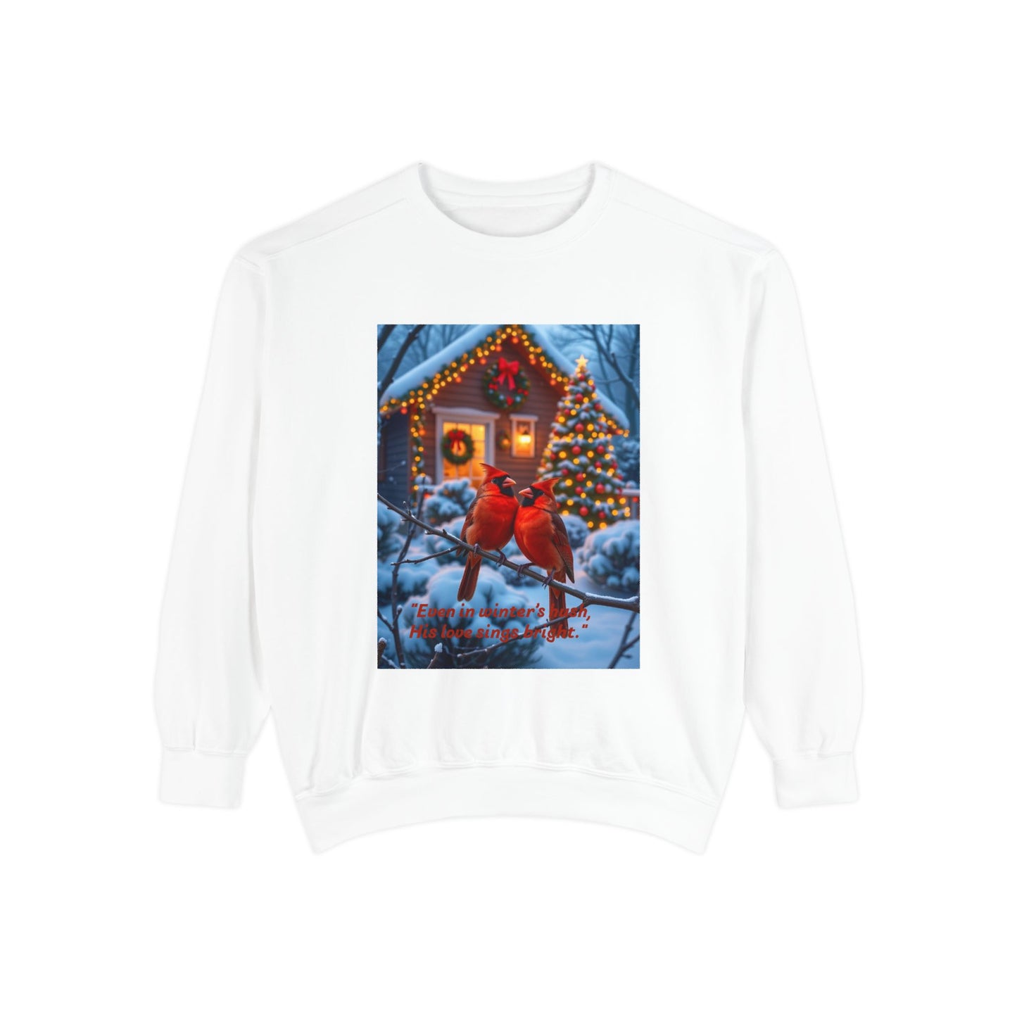 Unisex Garment-Dyed Sweatshirt