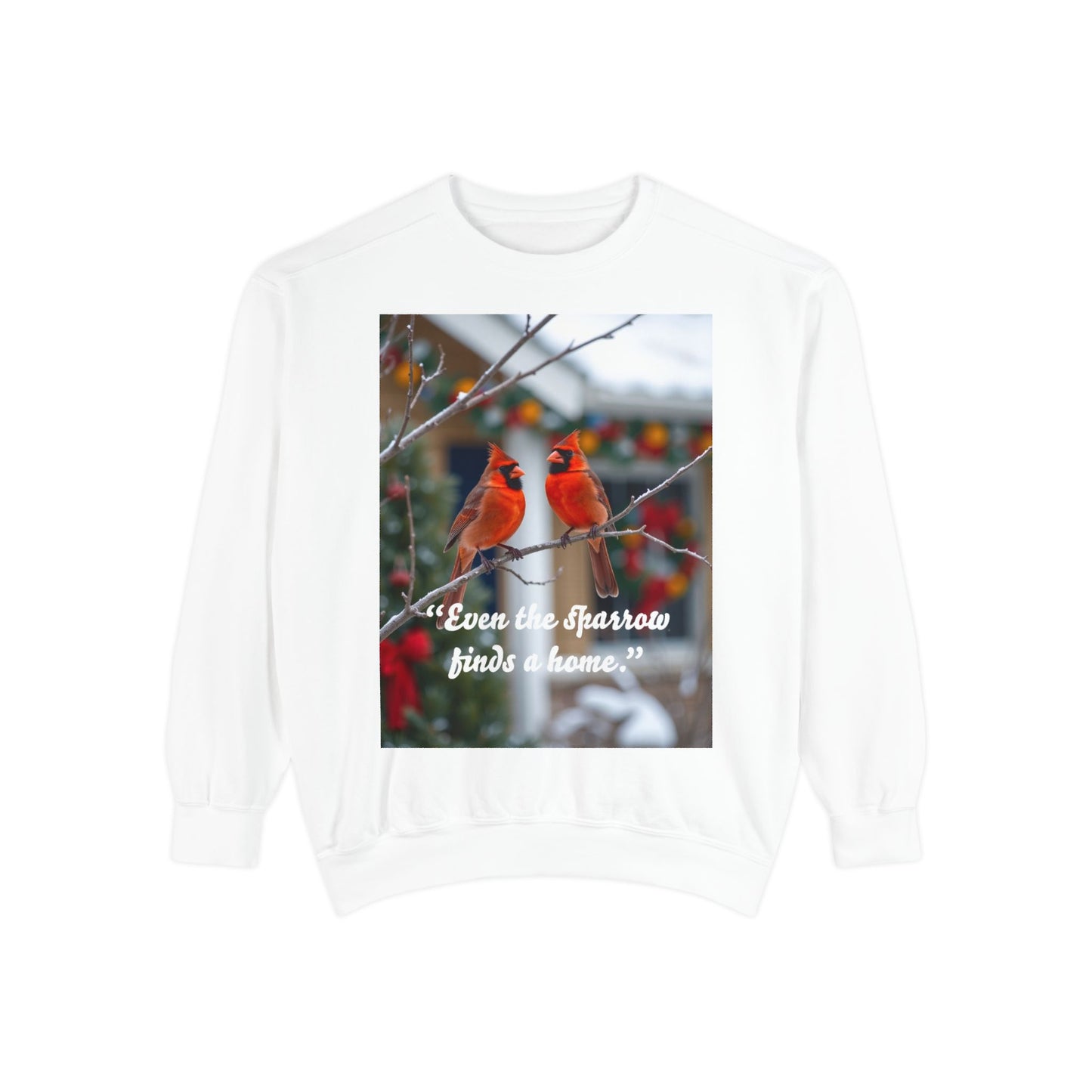 Unisex Garment-Dyed Sweatshirt