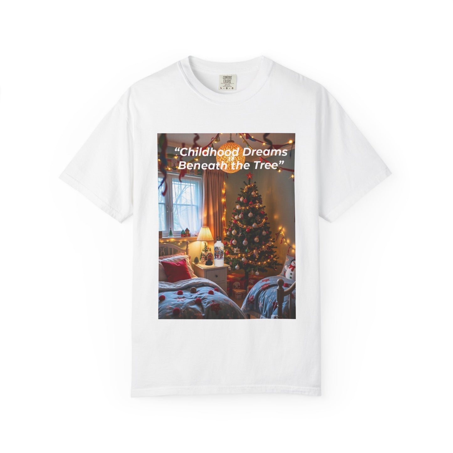 Holiday T-Shirt, Cozy Christmas Tee, Childhoood Memories Unisex Shirt, Festive Gift, Winter Apparel
