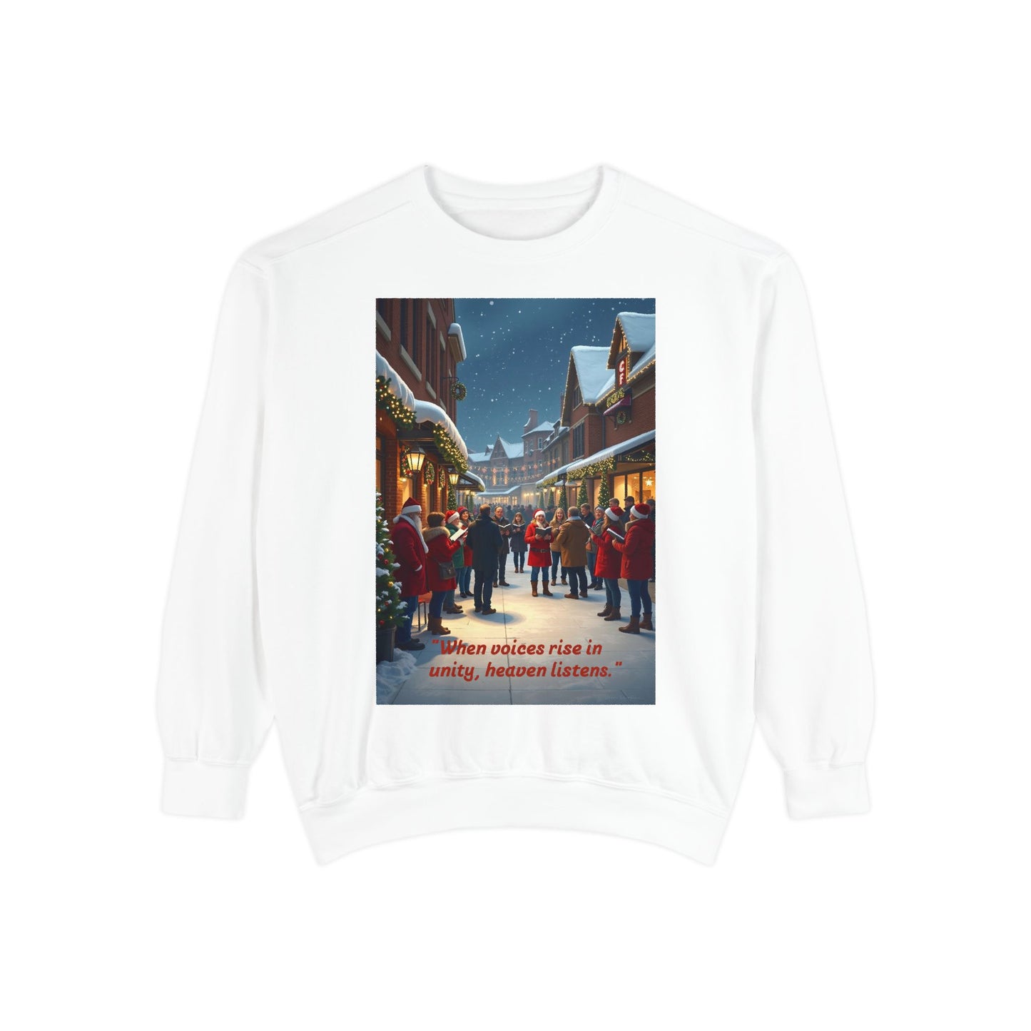 Unisex Garment-Dyed Sweatshirt