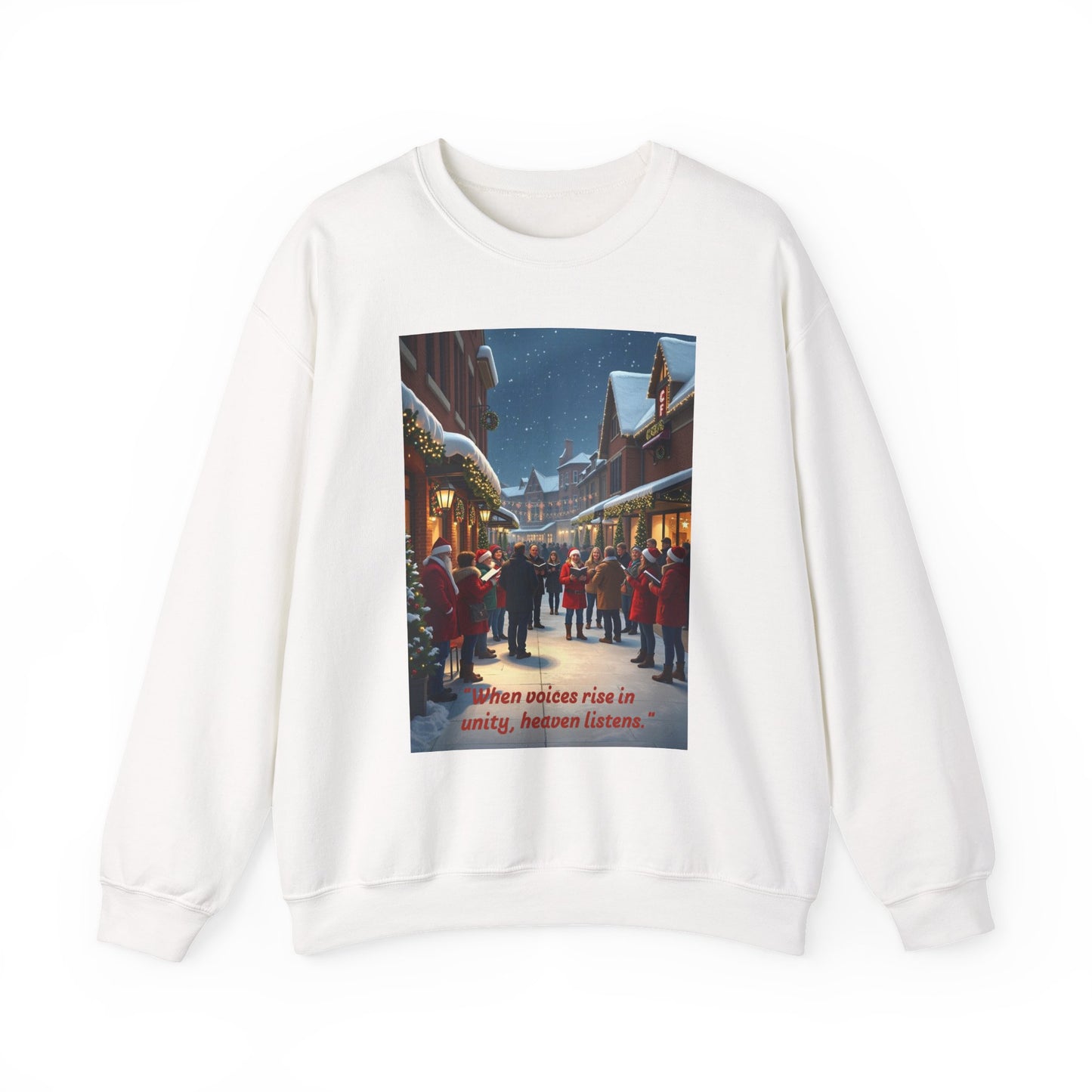 Cozy Winter Crewneck Sweatshirt, Festive Gift, Holiday Sweater, Unisex Fashion, Winter Wardrobe Essential