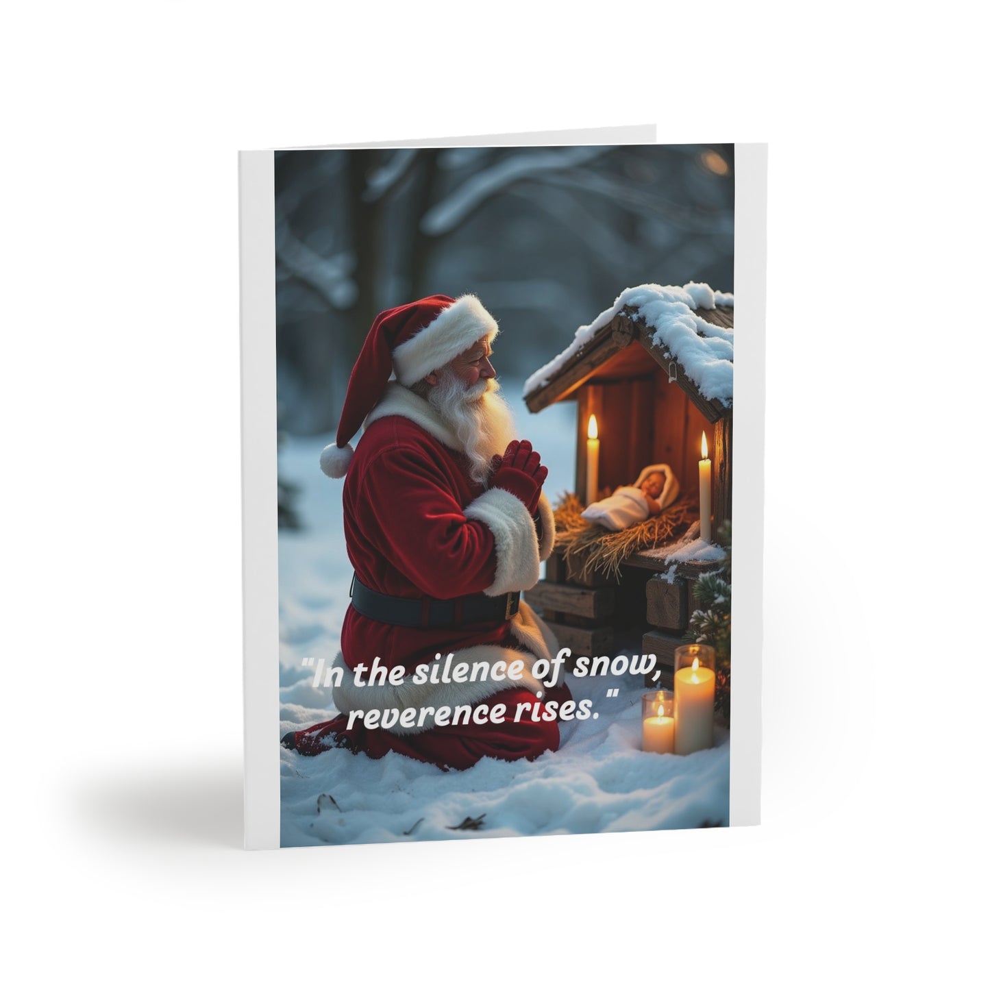 in the silence of snow, reverence rises