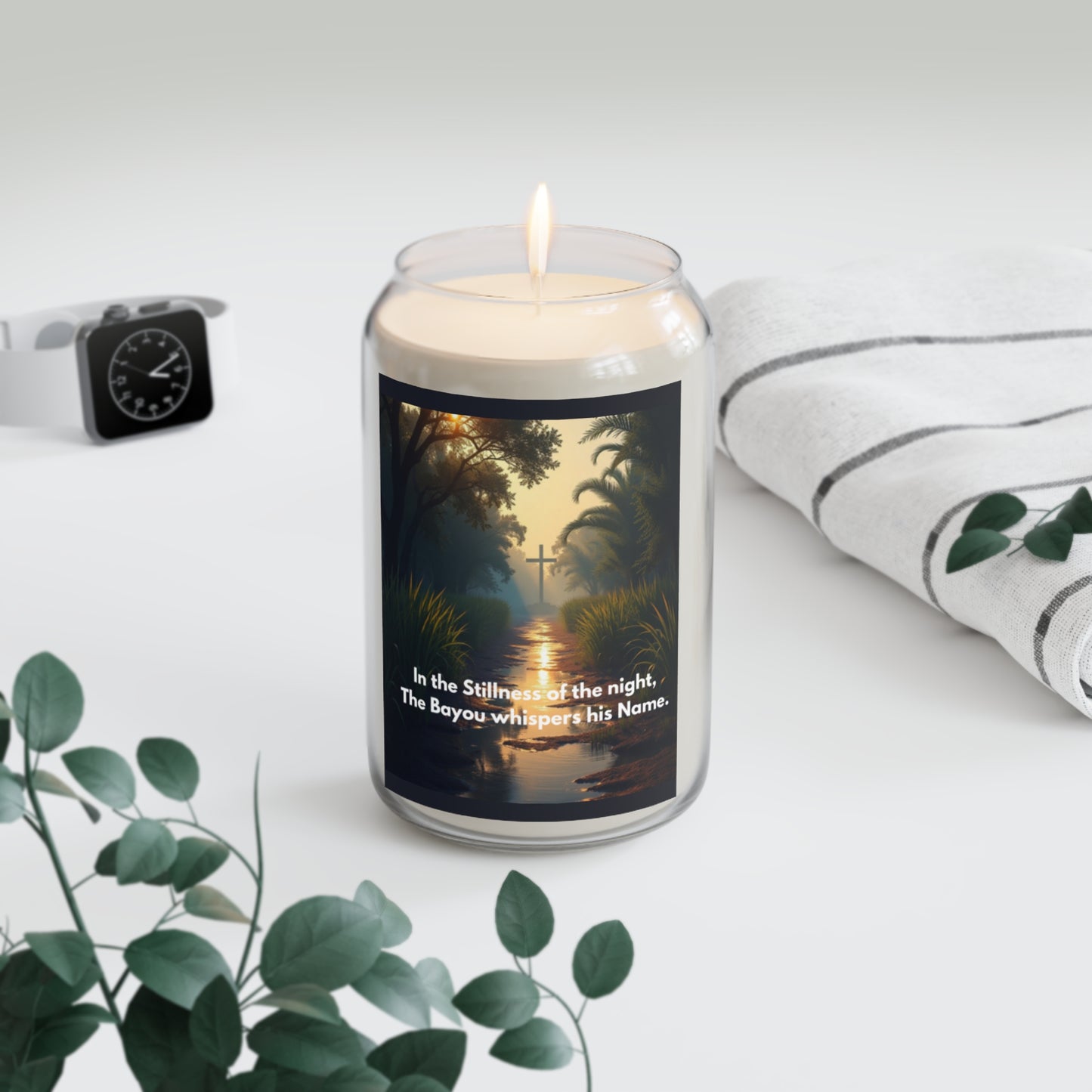 Bayou Prayer Scented Soy Candle — 13.75 oz