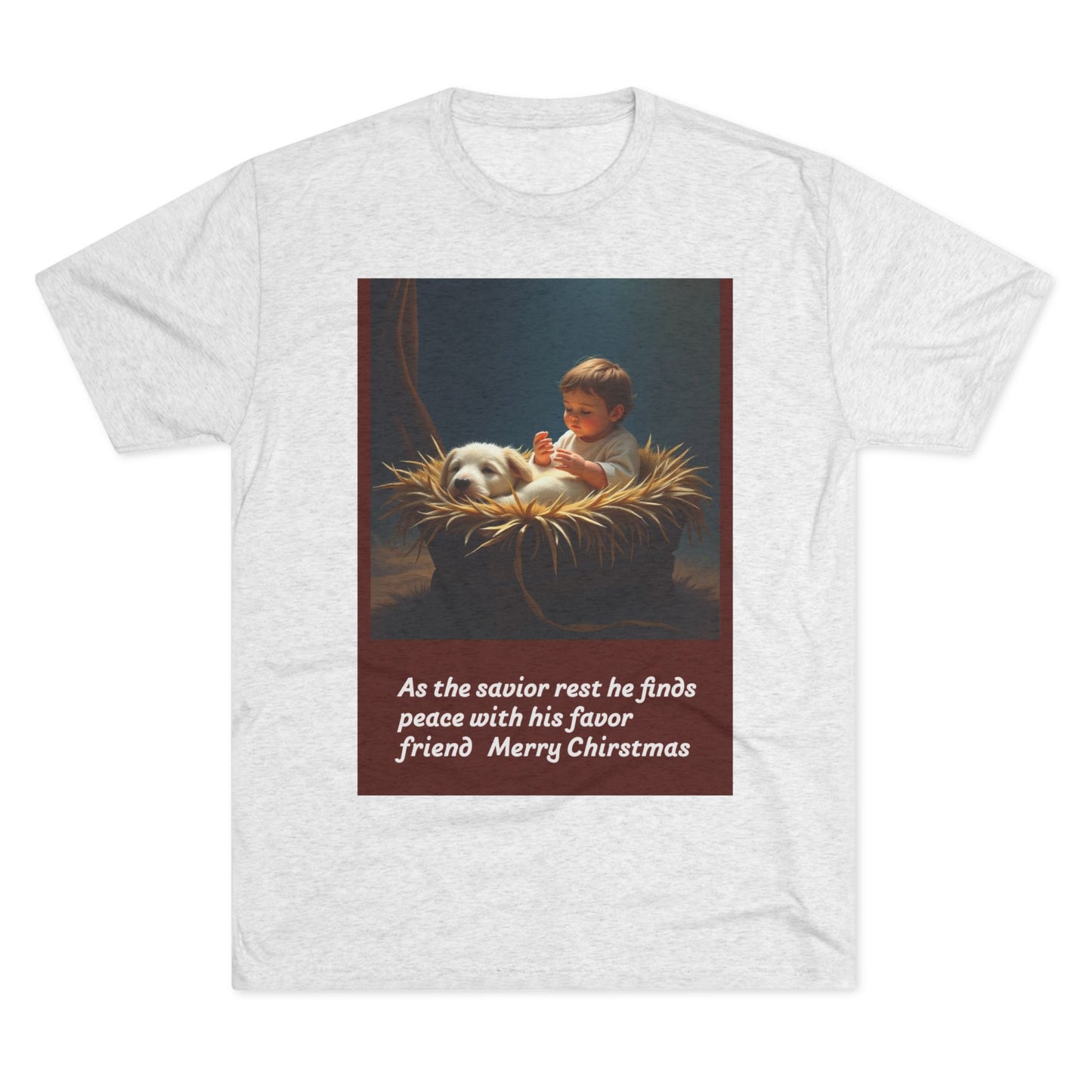 Christmas Peace Crew Tee 217