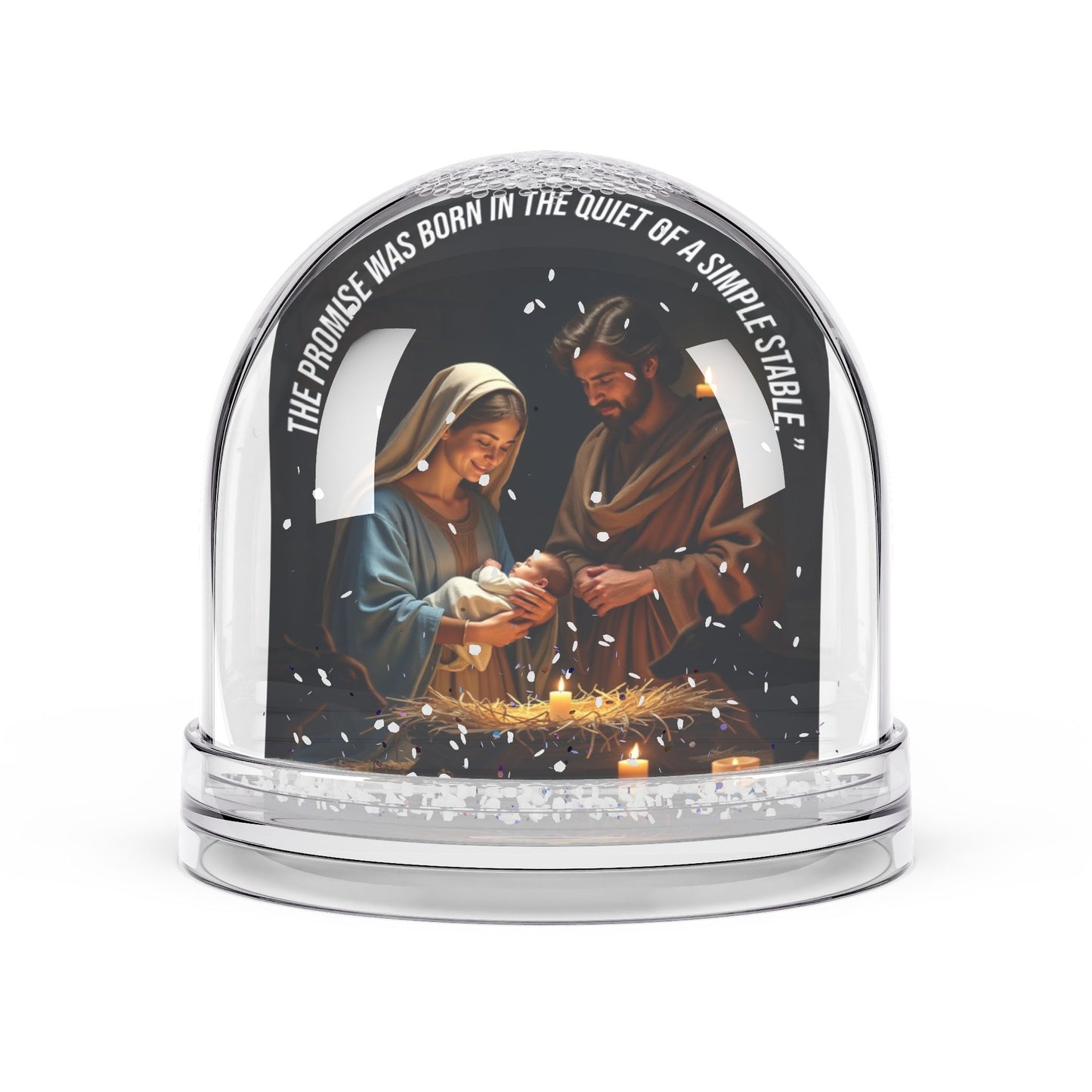 ❄️ The Promise Snow Globe