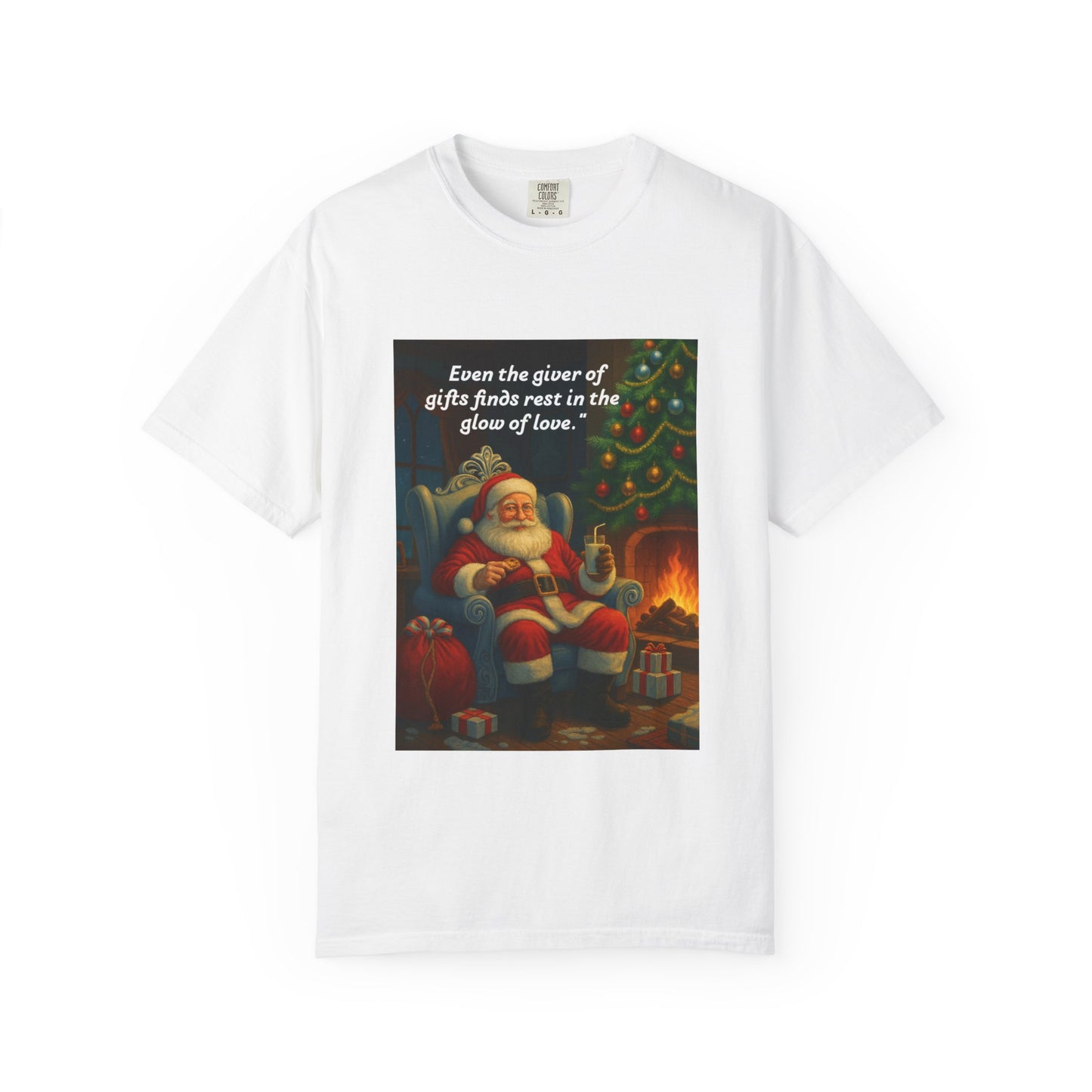 Cozy Santa T-Shirt | Holiday Gift, Christmas Apparel, Unisex Tee, Festive Outfit, Winter Casual Style