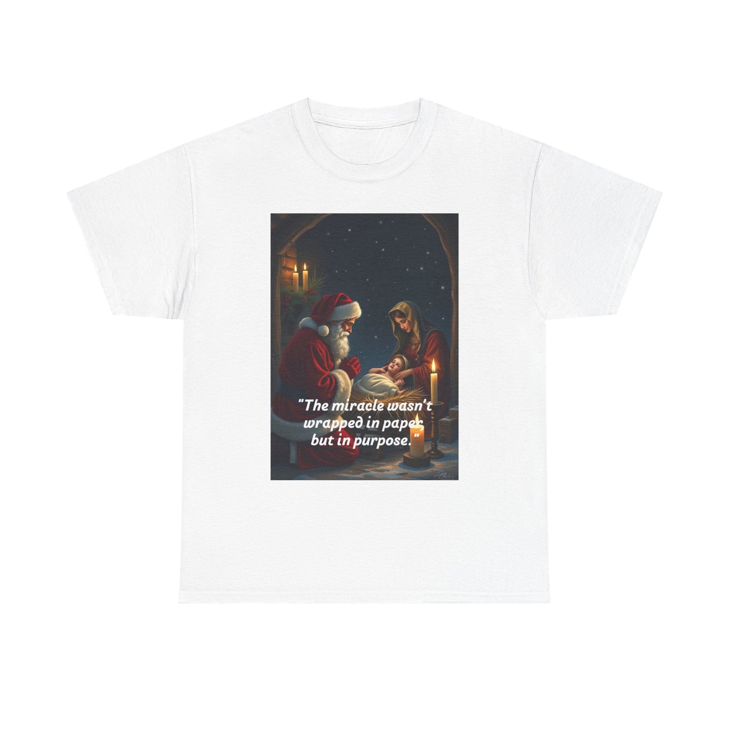 Festive Inspirational Tee, Holiday Gift, Motivational Shirt, Christmas T-Shirt, Unisex Graphic Tee, Unique Gift Idea