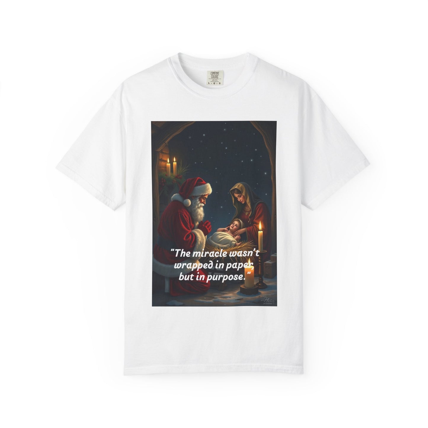 Christmas Miracle T-Shirt, Unisex Holiday Tee, Gift for Men and Women, Festive Apparel, Unique Christmas Present, Cozy and Comfortable Wear