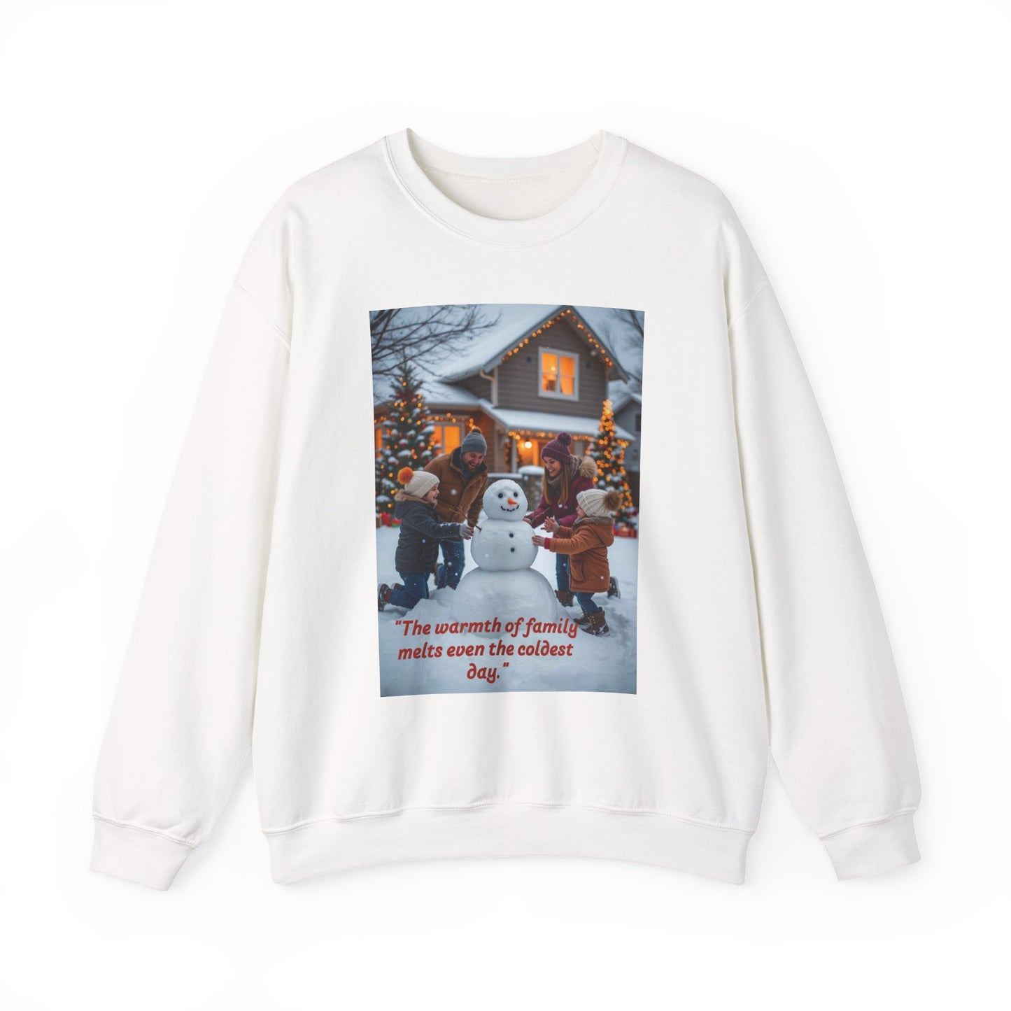 Cozy Family Holiday Sweatshirt, Winter Outfit, Christmas Gift, Family Gatherings, Cold Weather Comfort