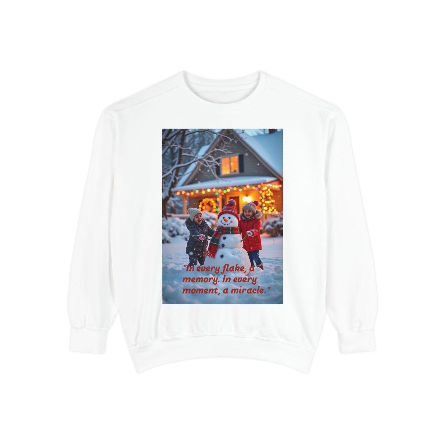 Unisex Garment-Dyed Sweatshirt
