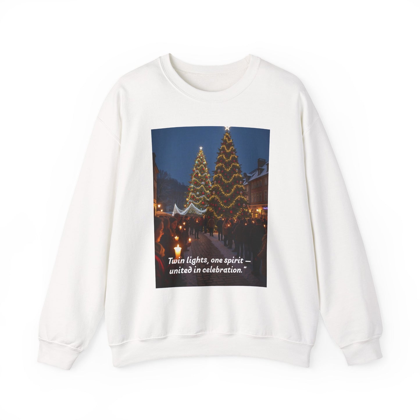 Festive Crewneck Sweatshirt - Holiday Spirit, Cozy Winter Wear, Unisex Gift, Celebration Outfit, Christmas Apparel